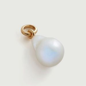 Monica Vinader Nura Baroque Pearl Pendant Charm